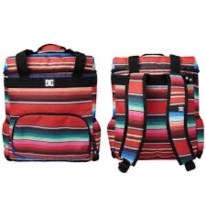 DC SHOES Cooler Insulated Backpack in Serape-Style Pattern - EUC